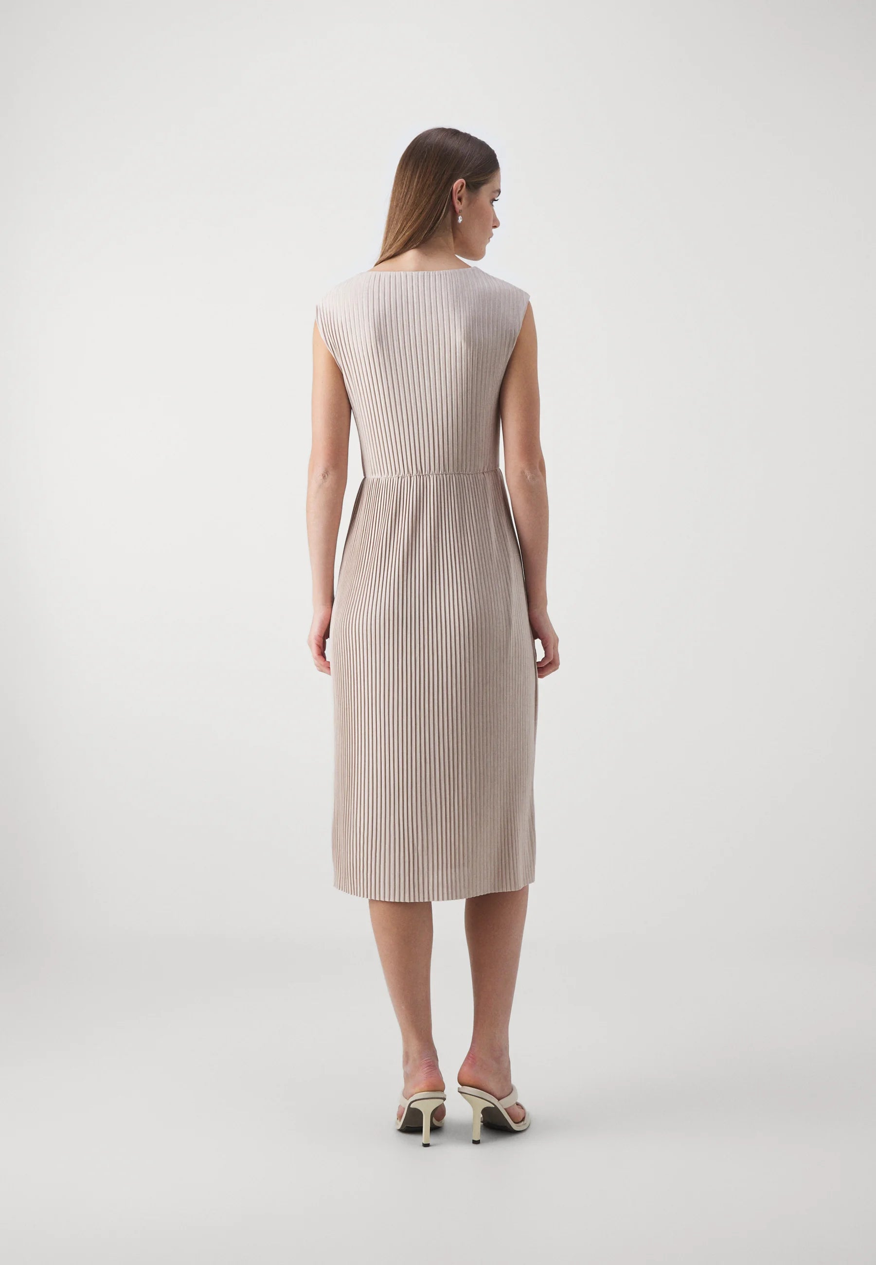 Exoa Pleated Dress