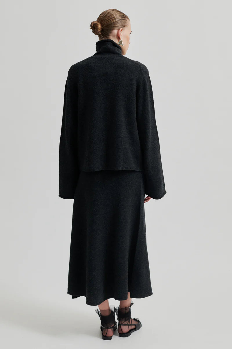 Neva Melange Grey Skirt