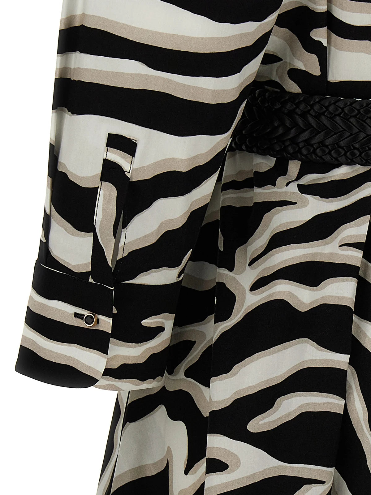 Arabba Dress Zebra Print