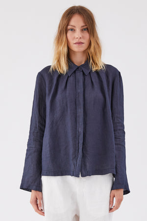 Transit - Camicia Buttoned Shirt in Blue