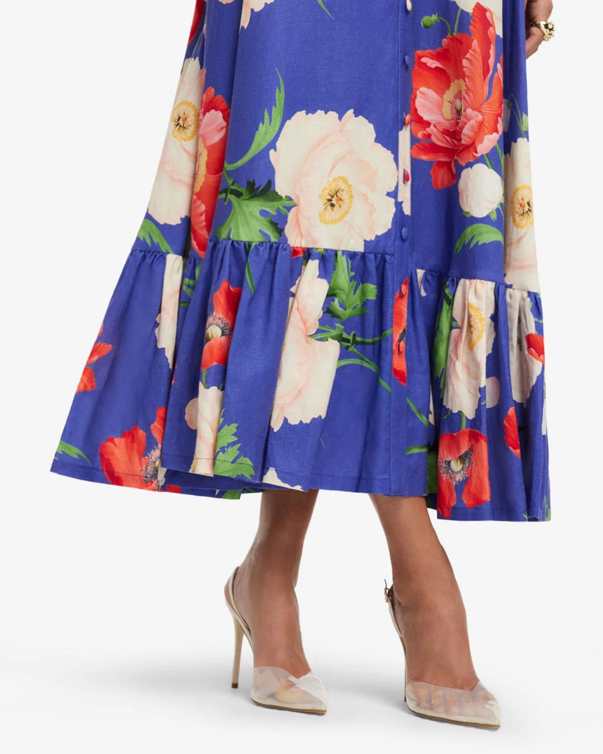 Becca Short Sleeve Midi Dress