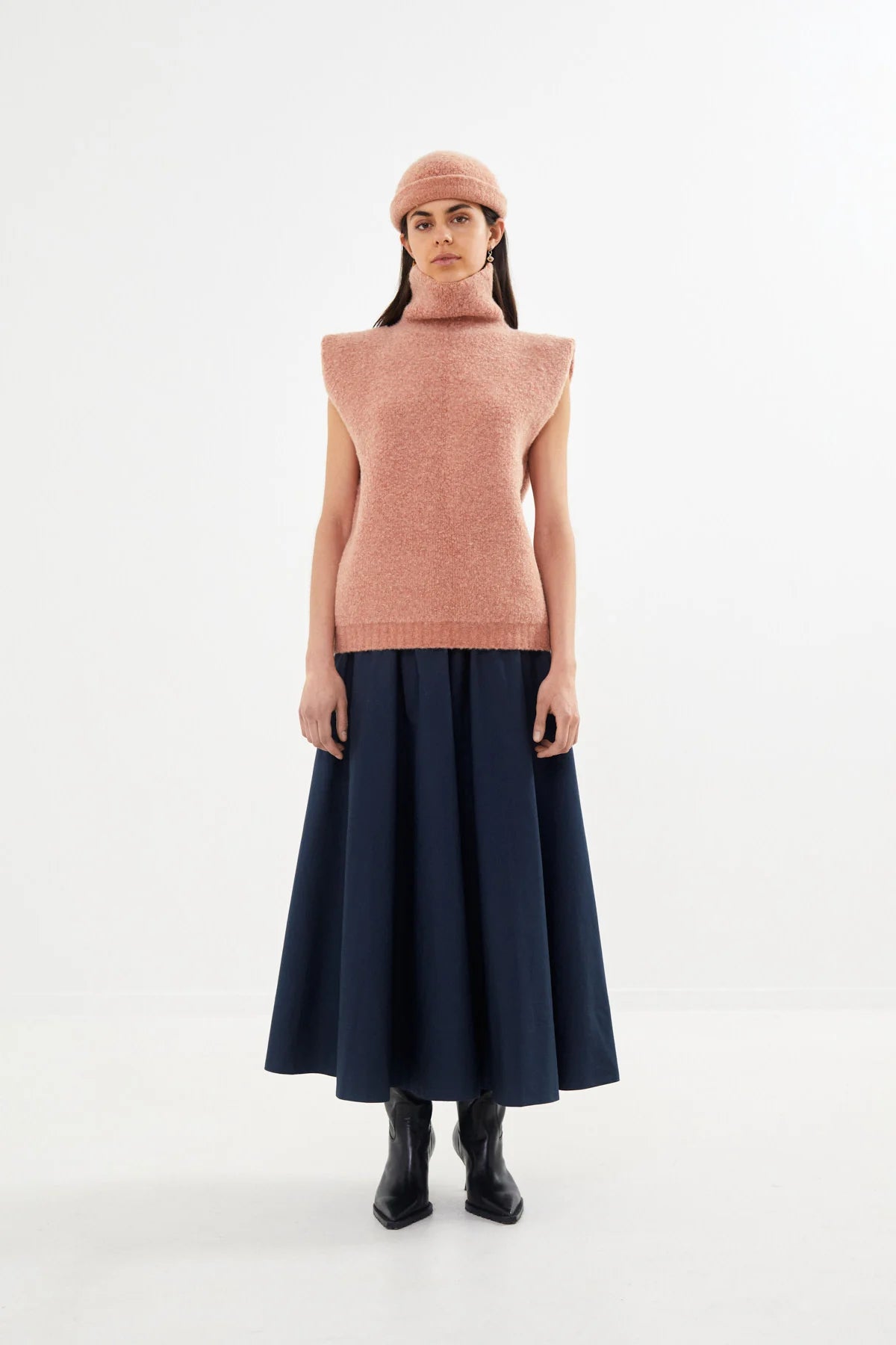 Rita Poplin full Skirt