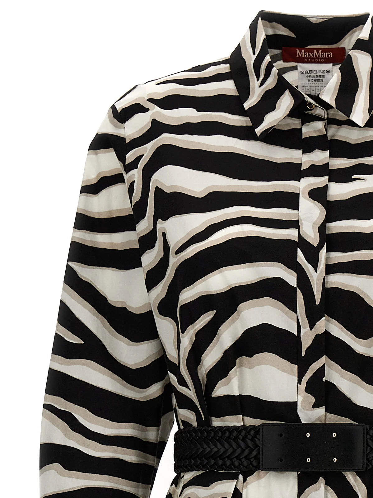 Arabba Dress Zebra Print