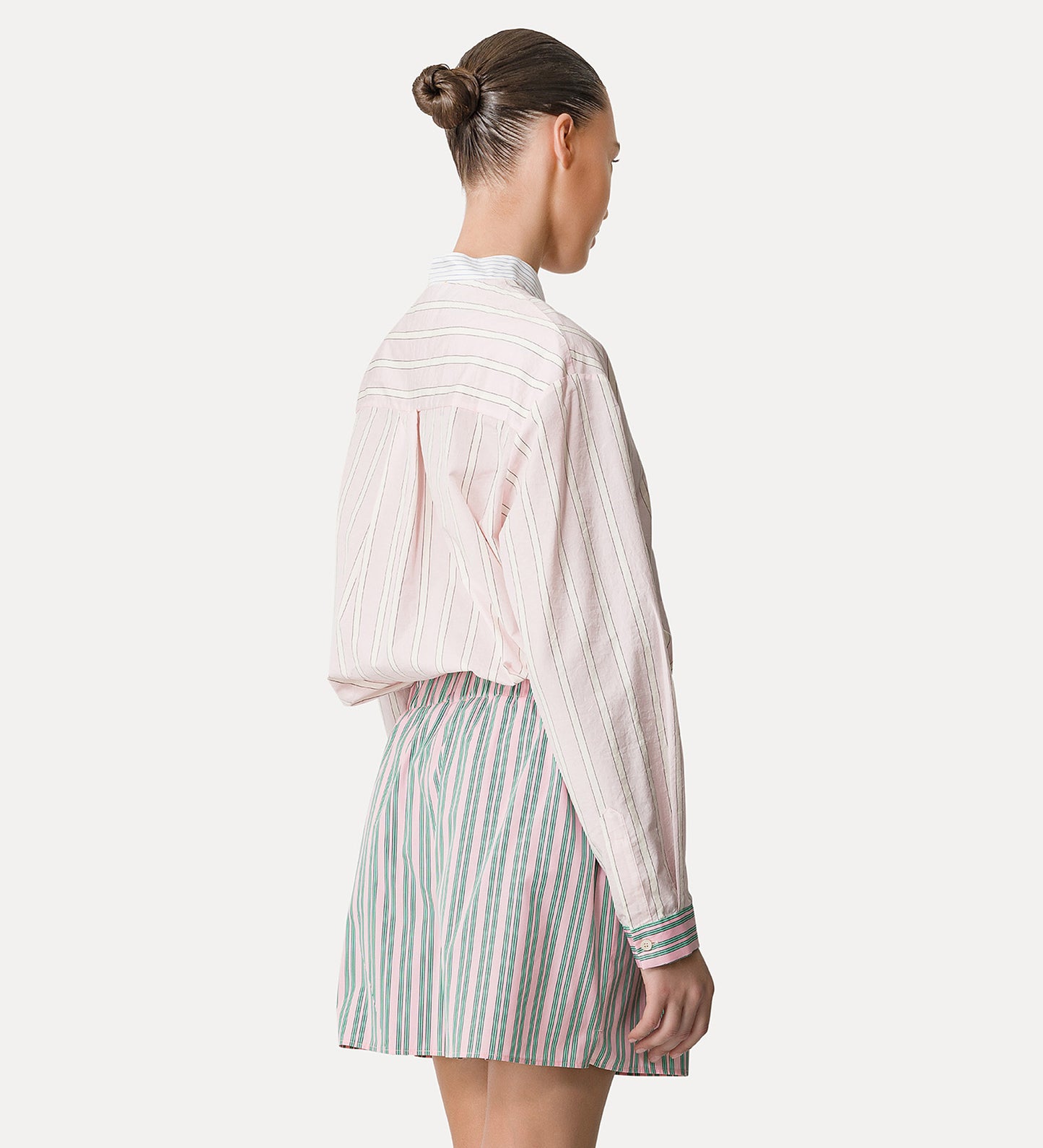 Striped Grandad Shirt Petalo