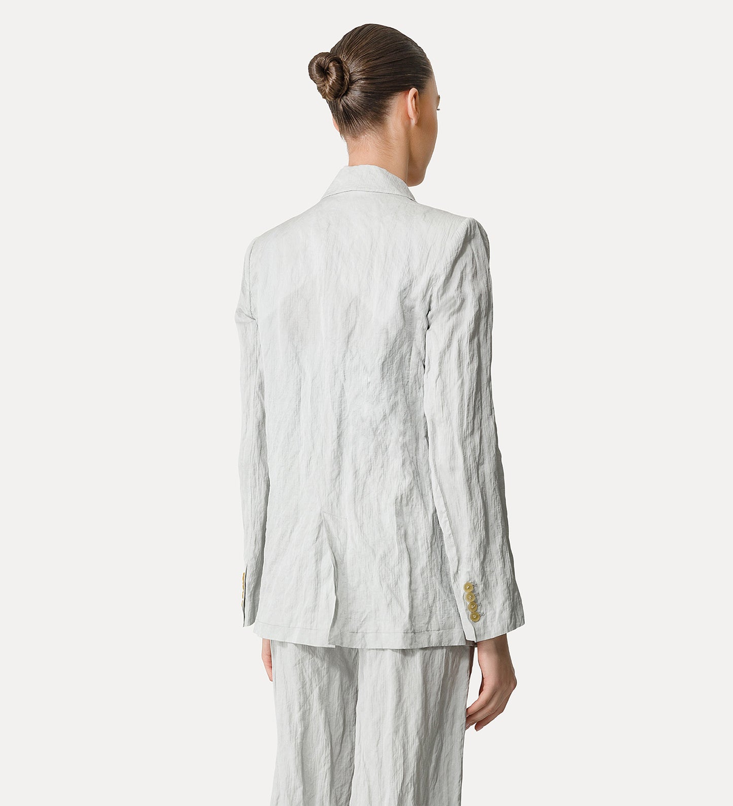 Jacket in Crinkle Cotton