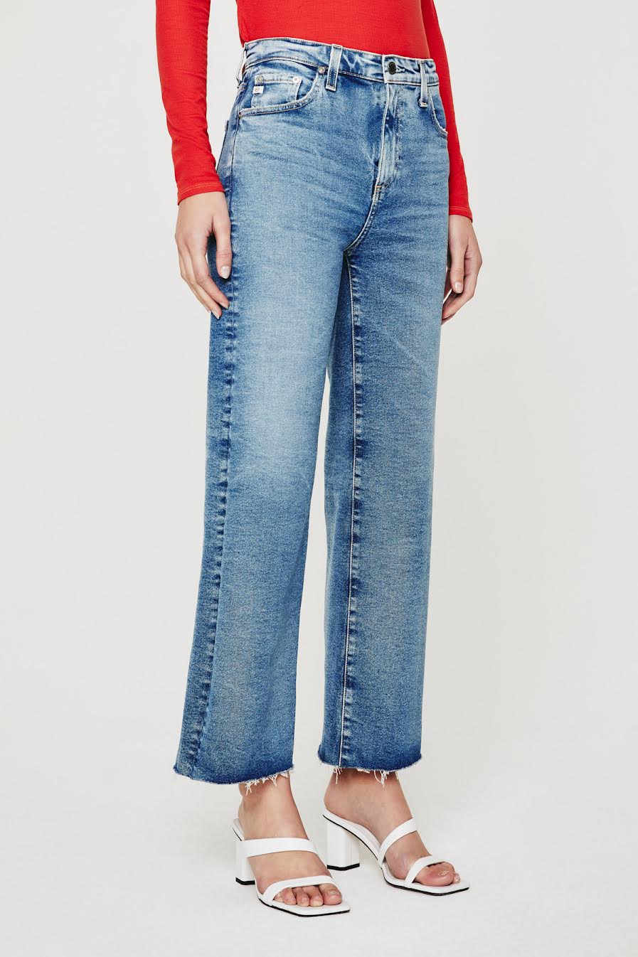AG Jeans - Saige Wide Leg Crop Jean