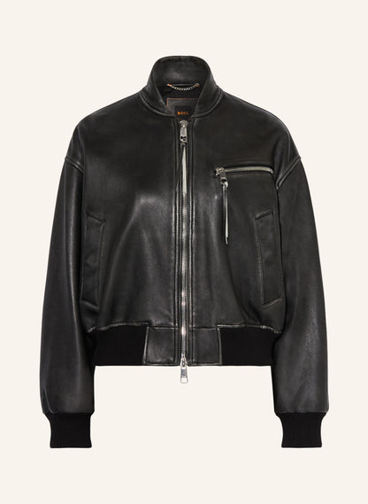 Hugo Boss -  Sayura Leather Jacket