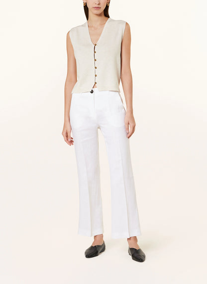 Marella  - Muschio Long Trouser in White