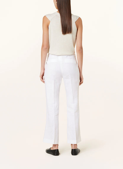 Marella  - Muschio Long Trouser in White