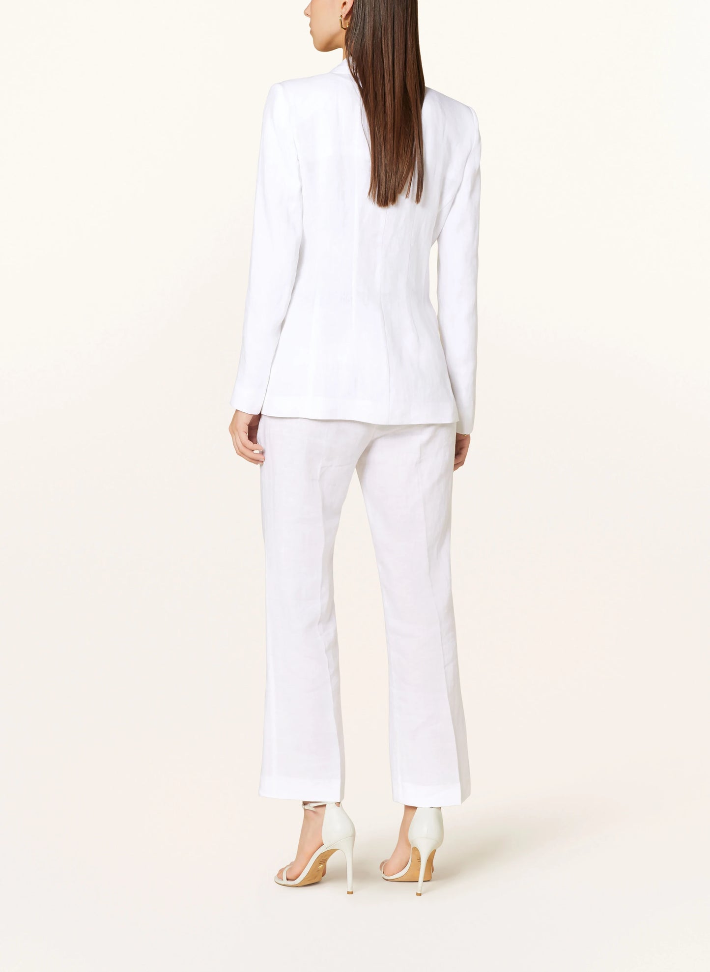 Marella - Afide Linen Blazer in White