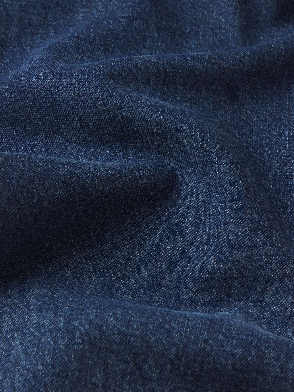Close-up of dark blue fabric texture