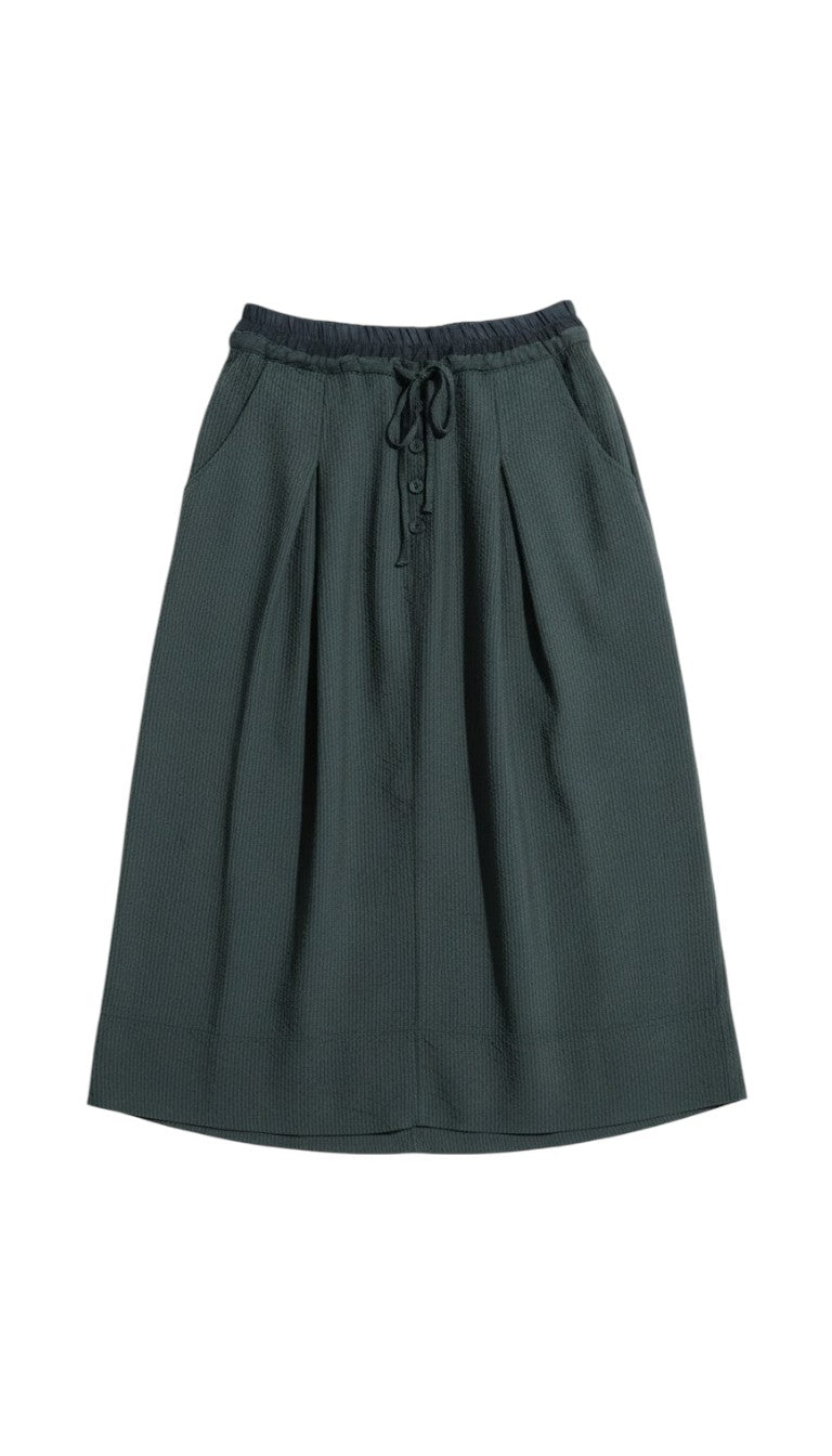 1018. CFDTRDA107.25 transit skirt high summer petrol