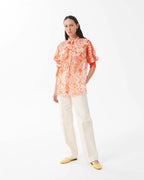 Long Cotton Canvas Trousers