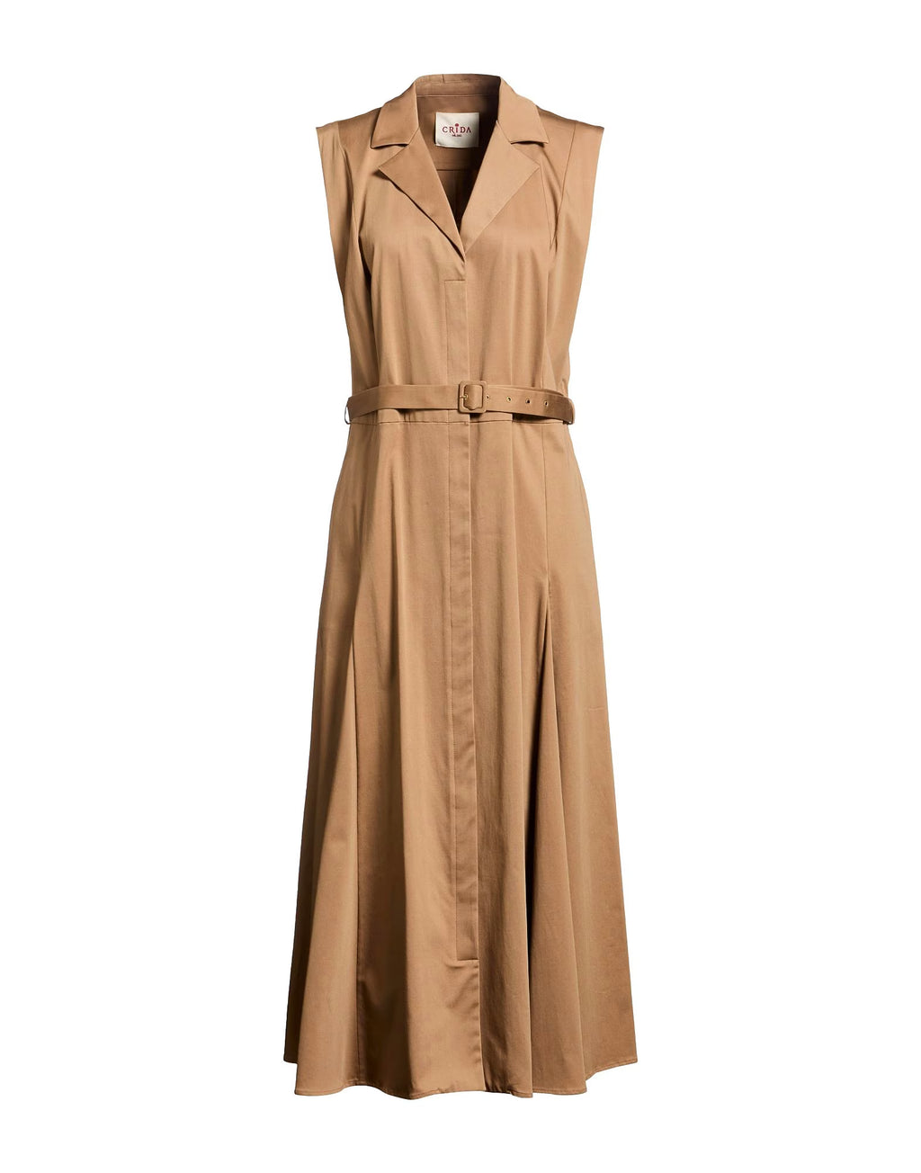 Taranto Shirtdress in Cotton Satin