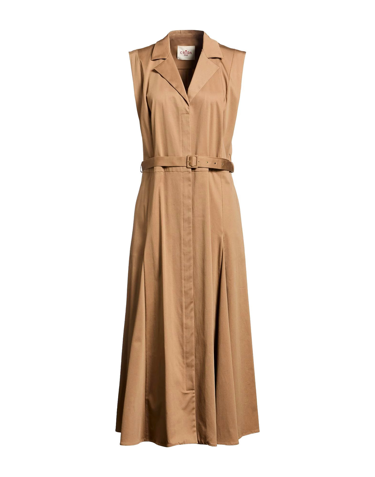 Taranto Shirtdress in Cotton Satin