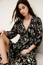Aferae Flared Midi Dress