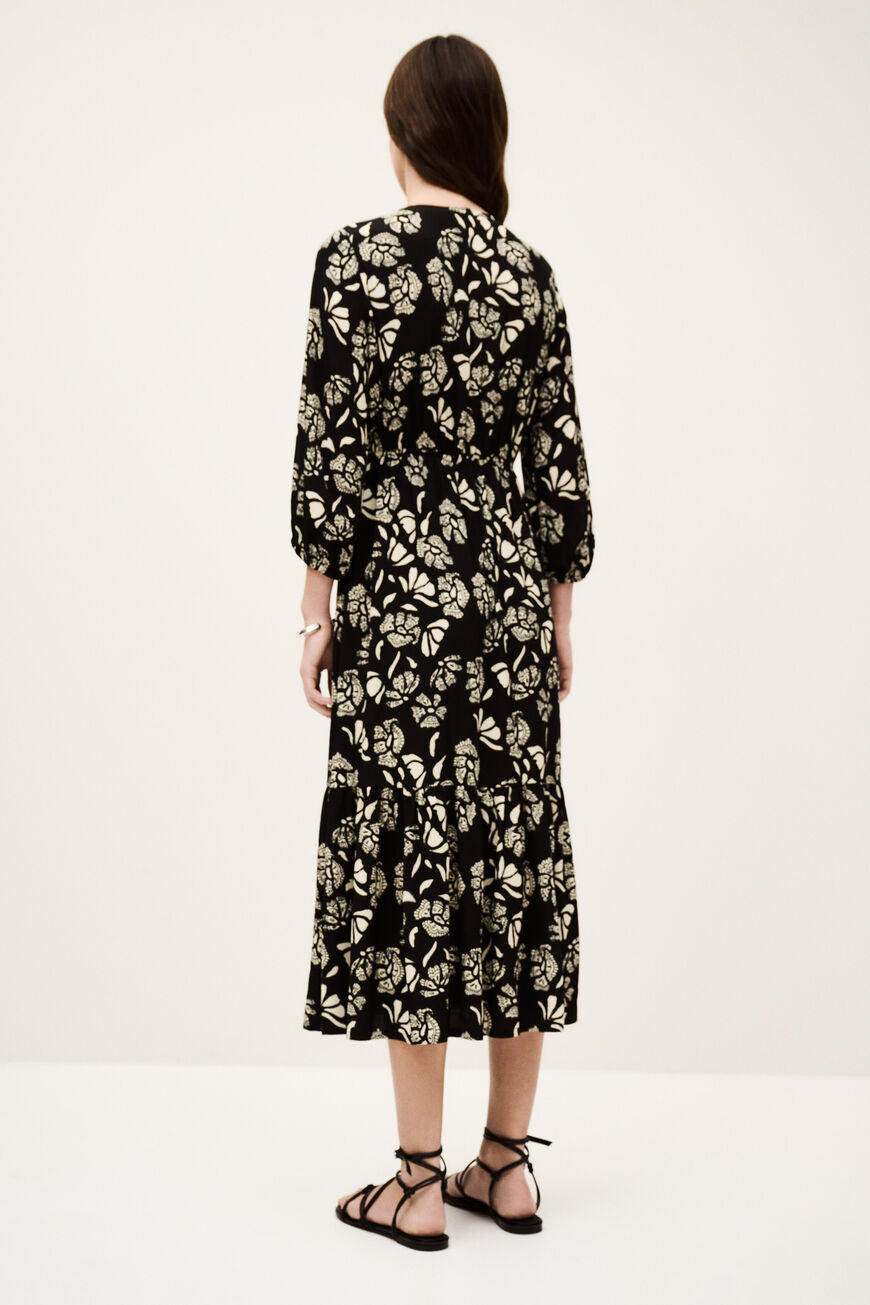 Aferae Flared Midi Dress
