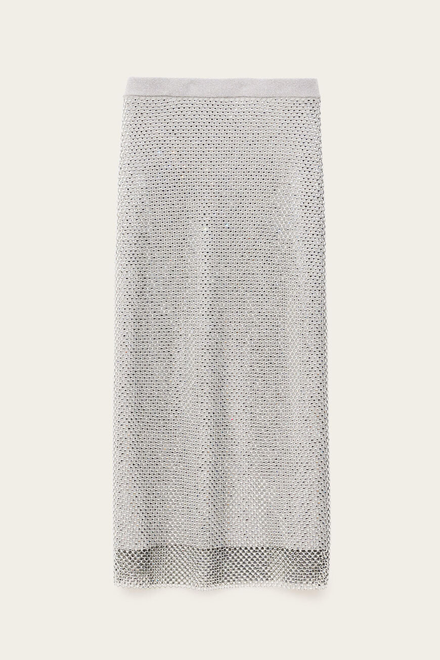 Midi Skirt Meshy