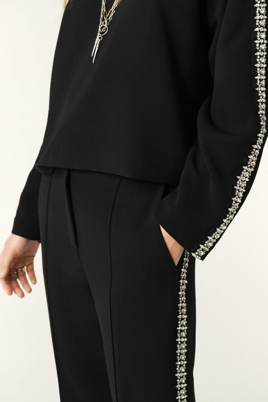 Saul Trousers with Diamanté Band