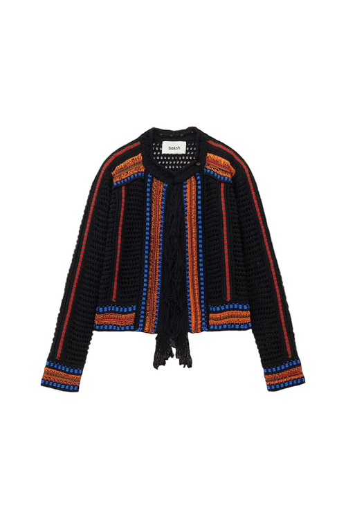 Bianca knit cardigan black