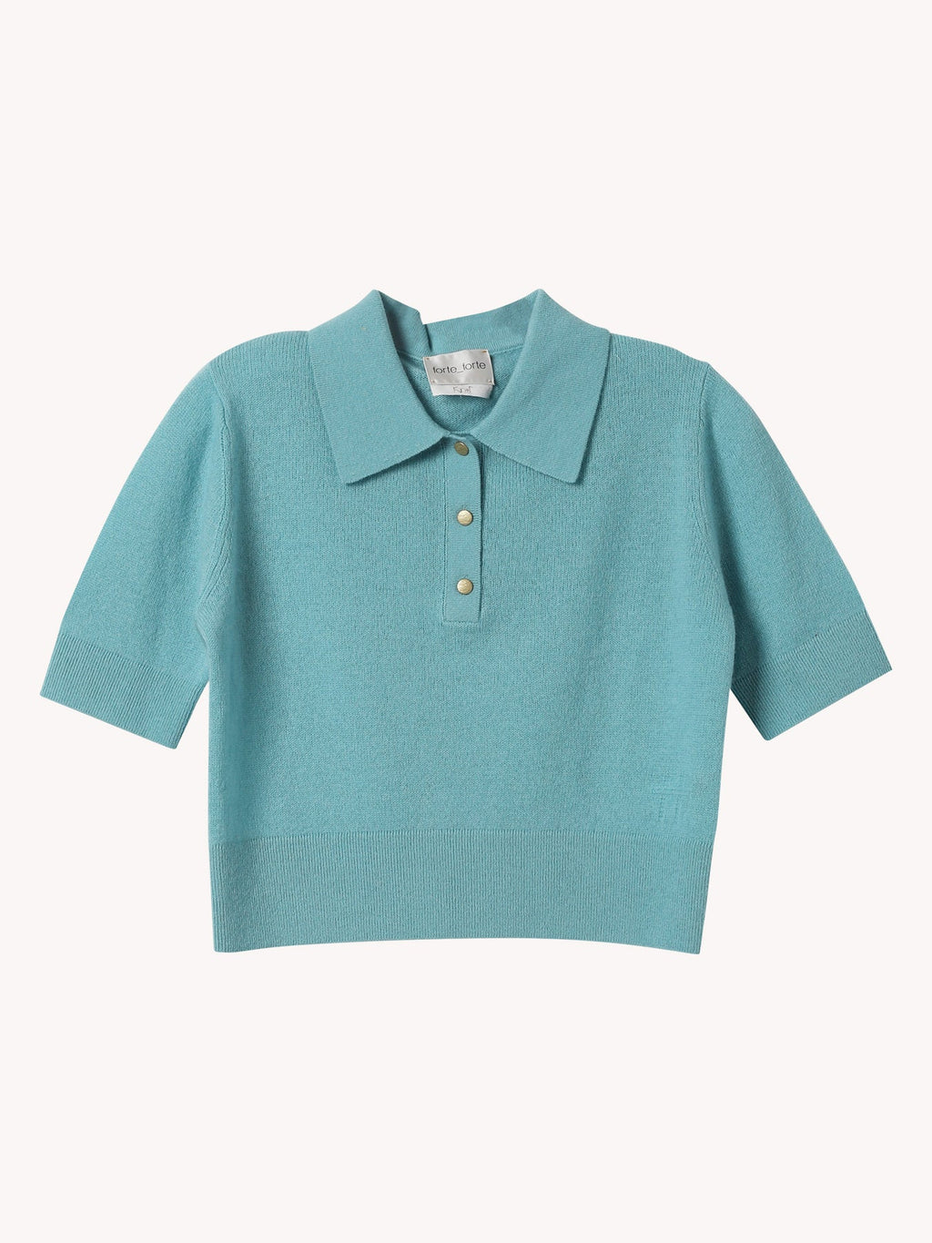 Slim–Fit Polo Shirt In Cashmere And Wool