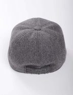 Gray cap on a white background