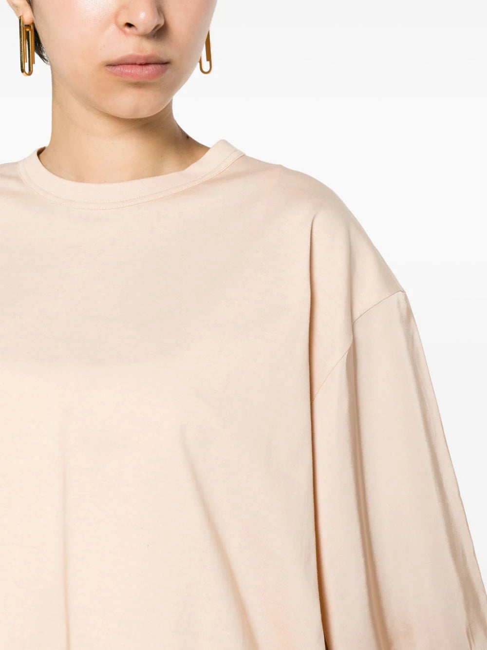 Fabiana Filippi - Satin-Detailed Cotton T-shirt  F096