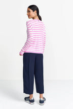 Striped fine knit Sweater