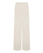 Long Cotton Canvas Trousers