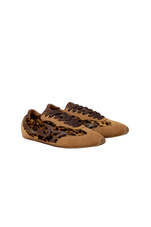 celleste sneakers leopard print ba&sh