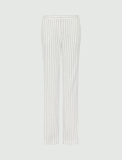 Marella - Ulivo Long Trouser in Stripe