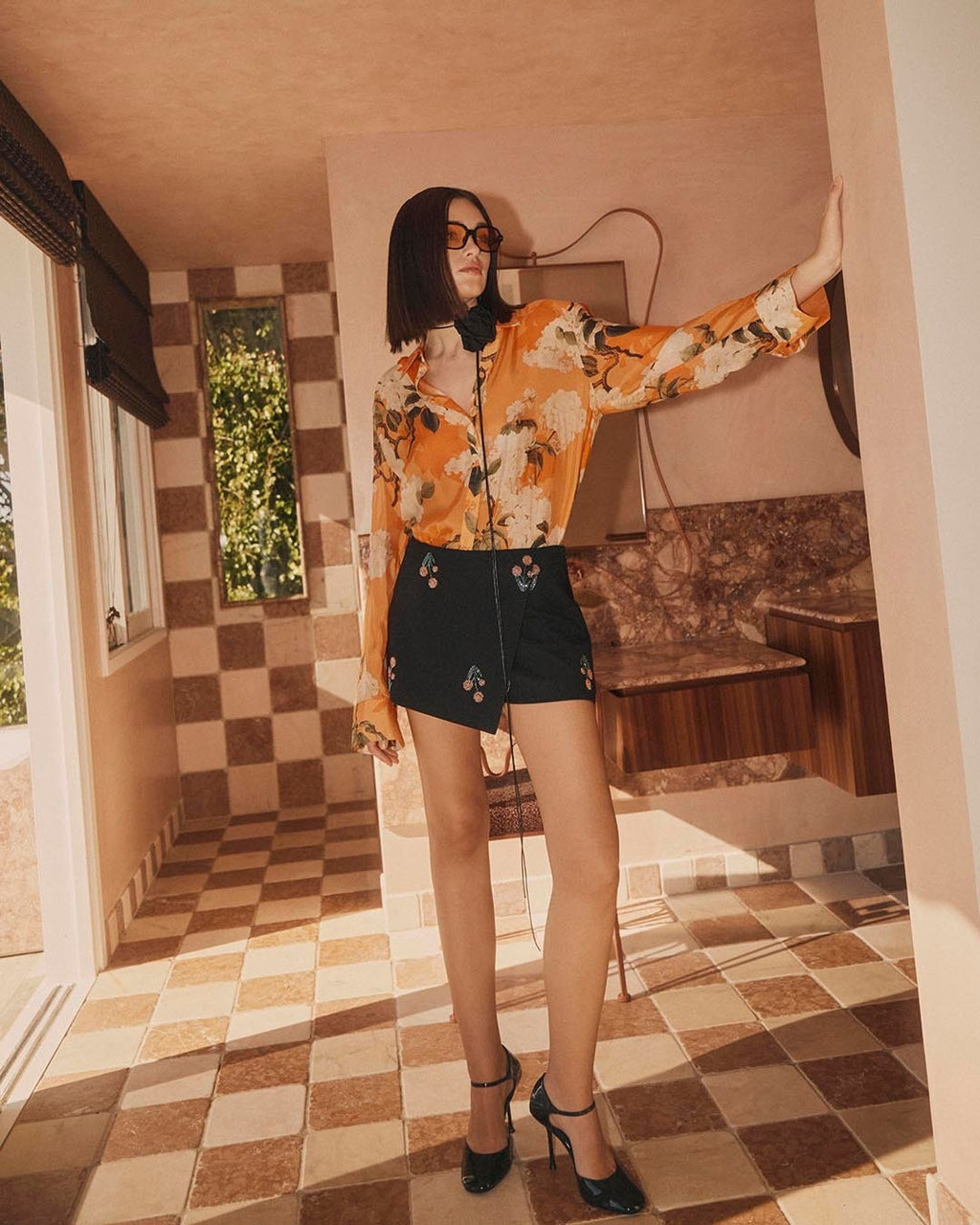 SS24 Della Blouse Hydrangea