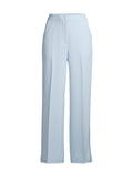 second female.Light blue pants on a white background.shop online