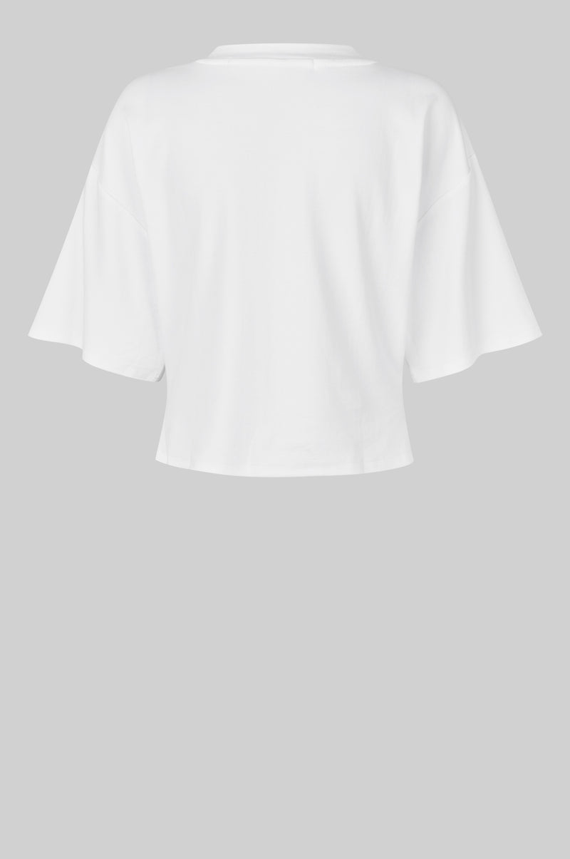 Missouri Knot Front Tee White