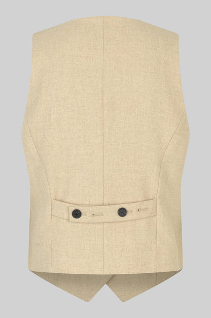 Navada Waistcoat Beige Melange