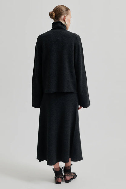 Neva Melange Grey Skirt