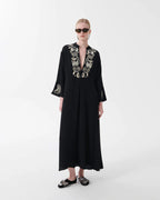 Torre Silk Crepe De Chine Dress