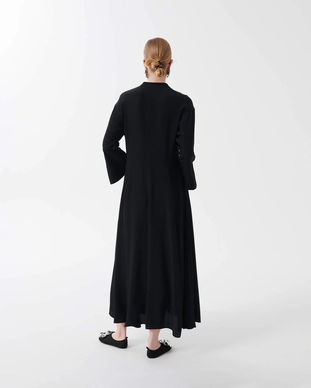 Torre Silk Crepe De Chine Dress