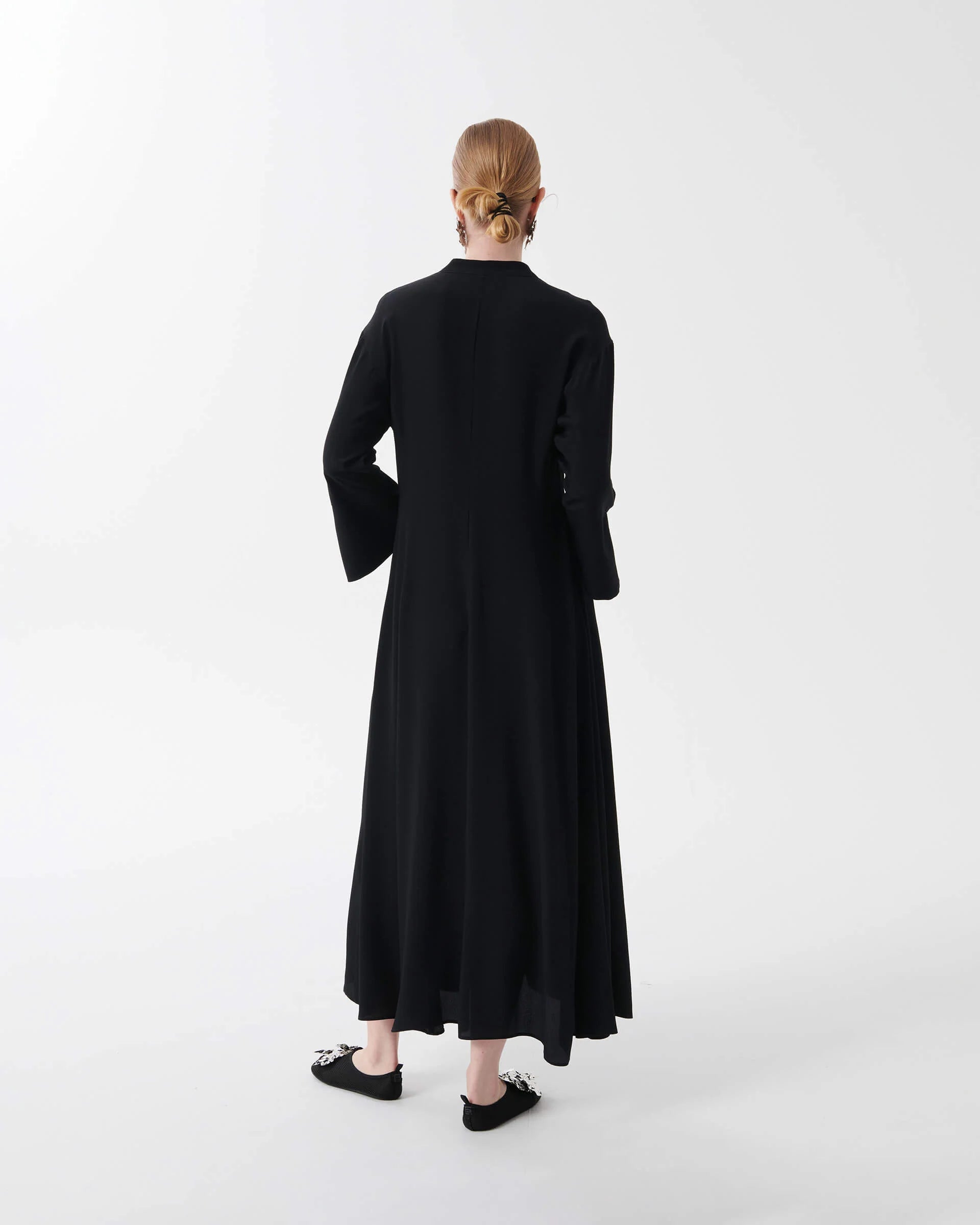Torre Silk Crepe De Chine Dress