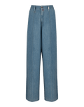 Blue jeans on a transparent background
