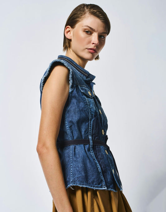 Raise Up Denim Vest