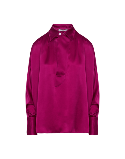 High - Mindful Blouse in Fuchsia