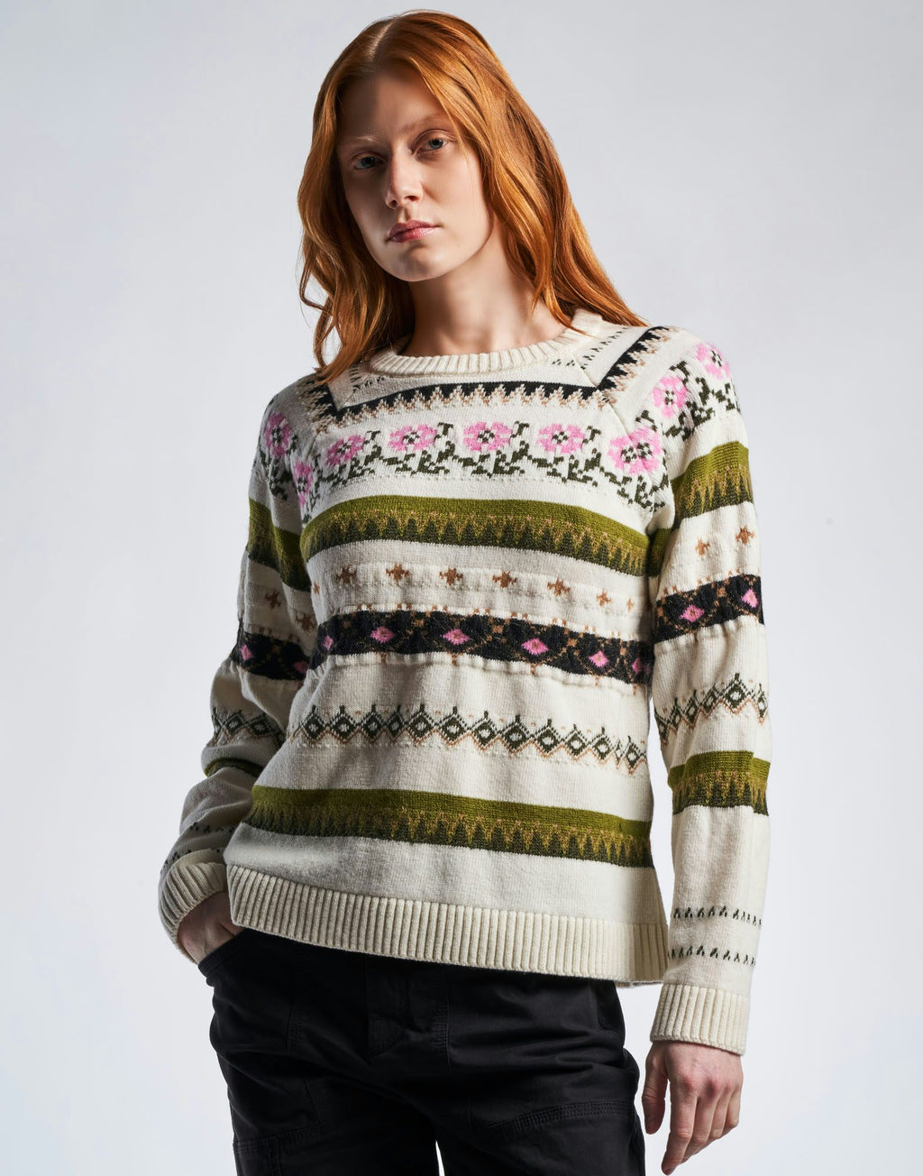 Depend On ‘folk-stripe’ Knitwear