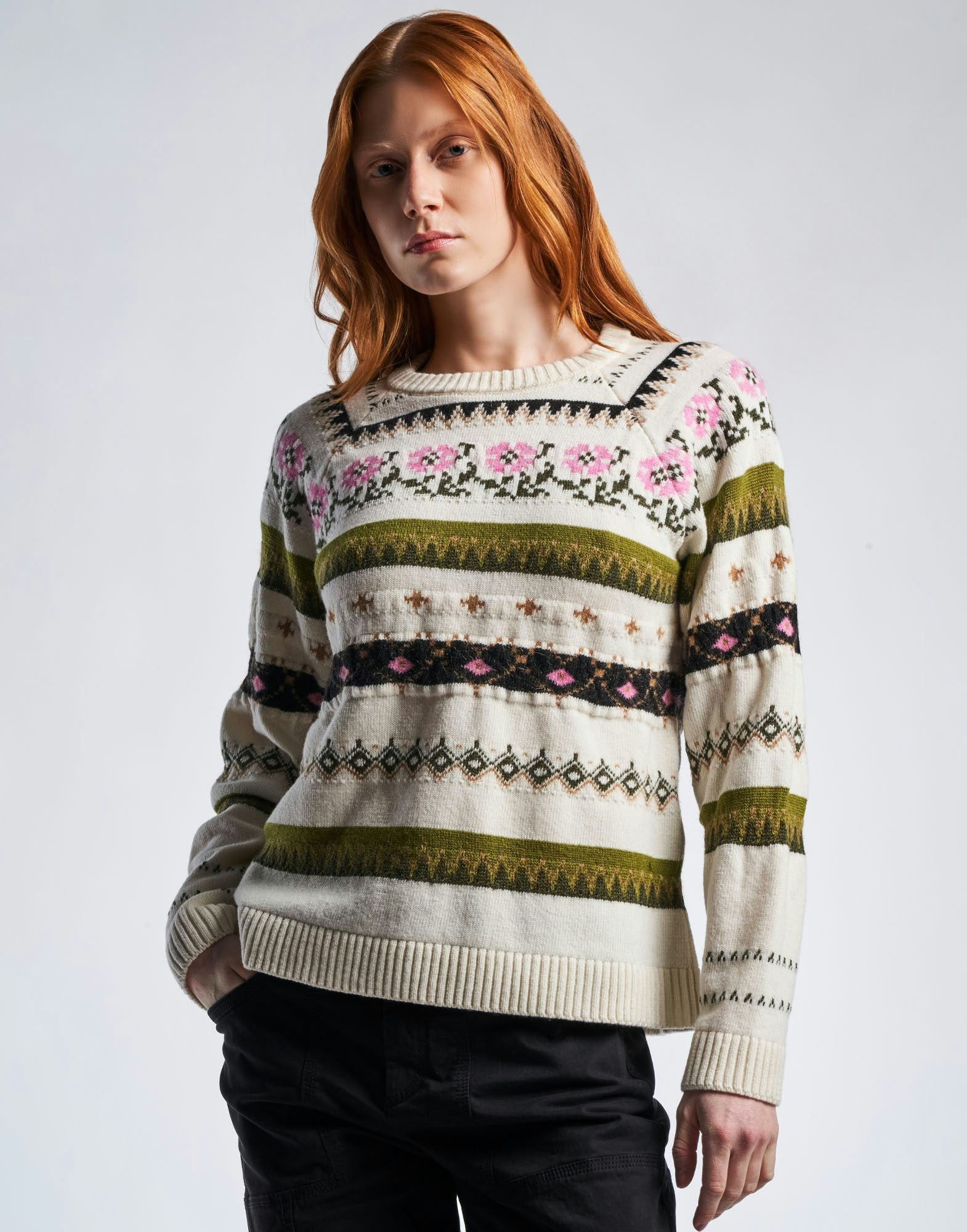 Depend On ‘folk-stripe’ Knitwear