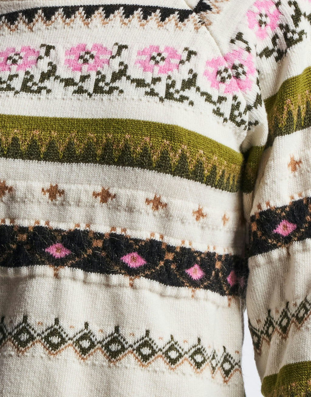Depend On ‘folk-stripe’ Knitwear