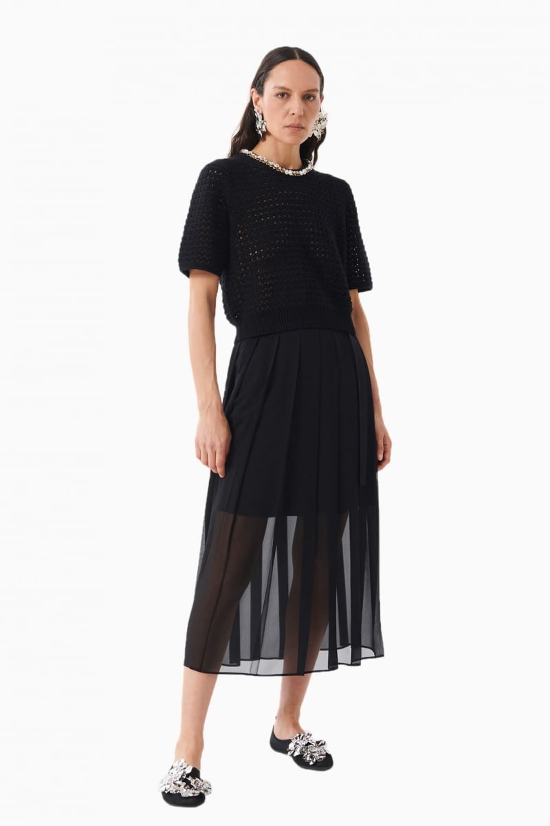 Nebula Pleated Skirt