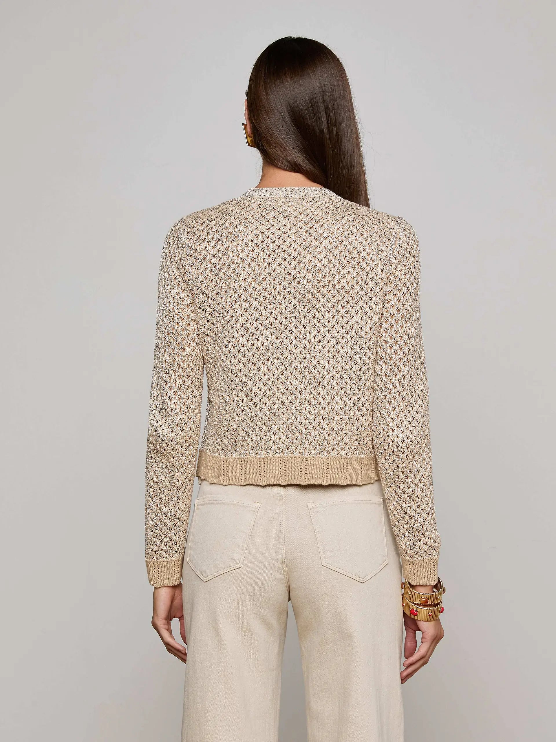Blanca Sequin Cardigan