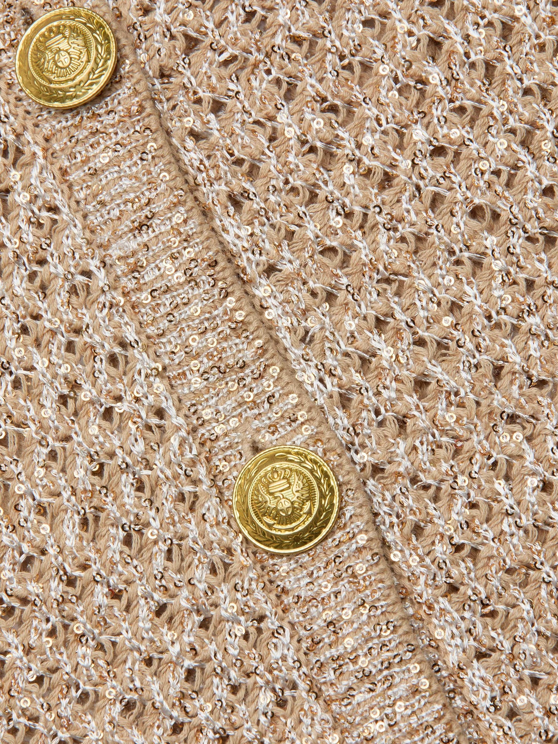 Blanca Sequin Cardigan
