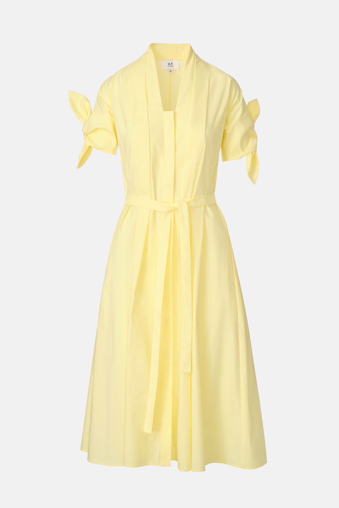 on parks Florence dress colour lemon white background muse boutique hawthorn