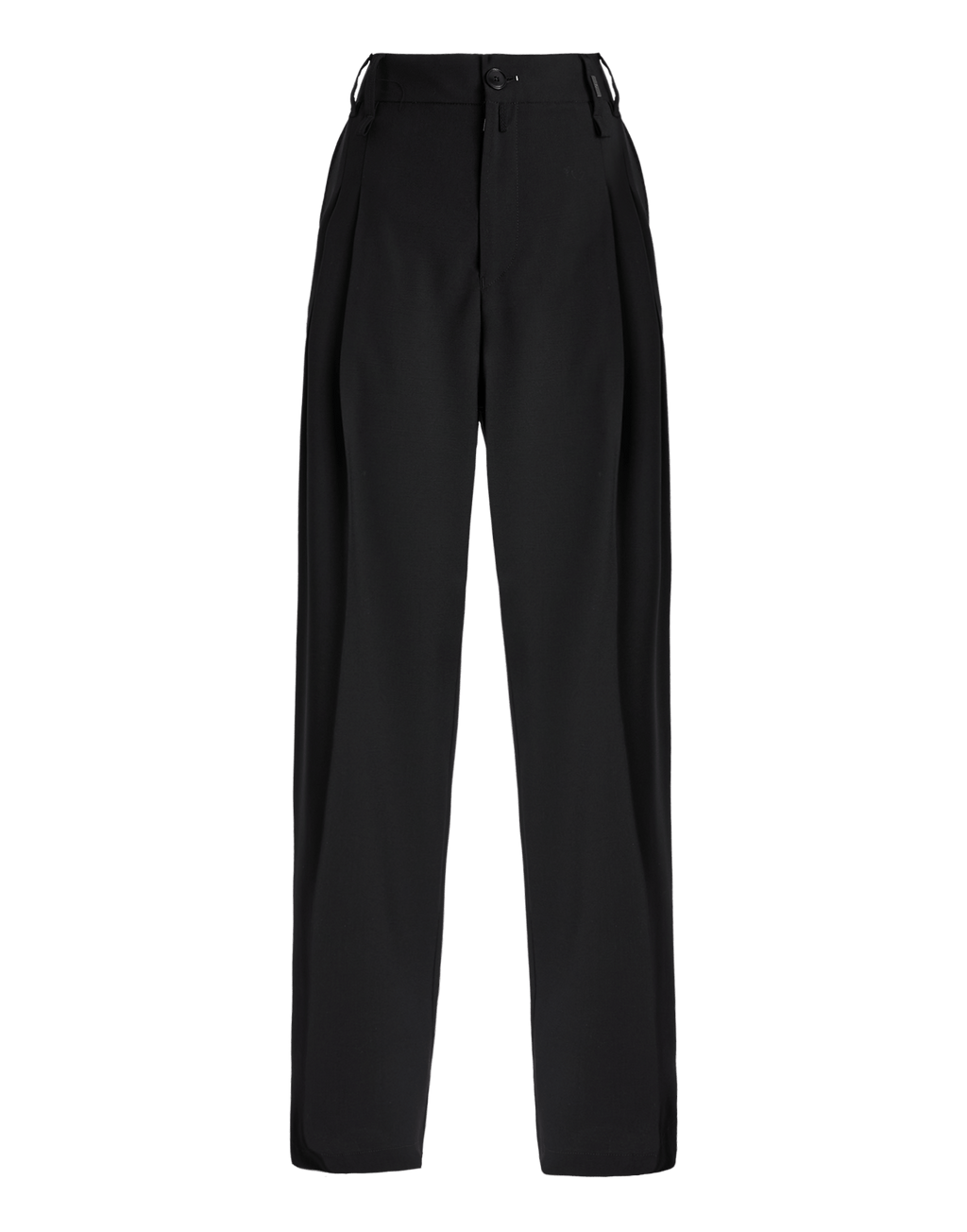 Black pants on a transparent background